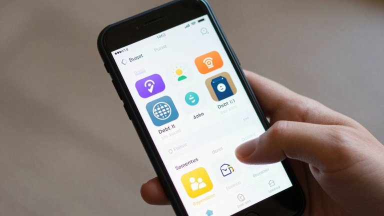Aplicativos para organizar dívidas e planejar pagamentos.